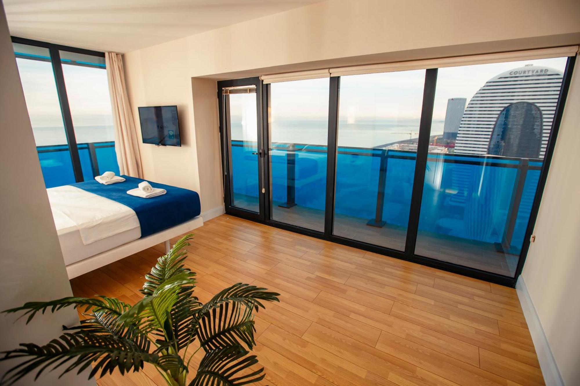 Panorama Orbi Beach Resort Center Suite Batumi Exteriör bild