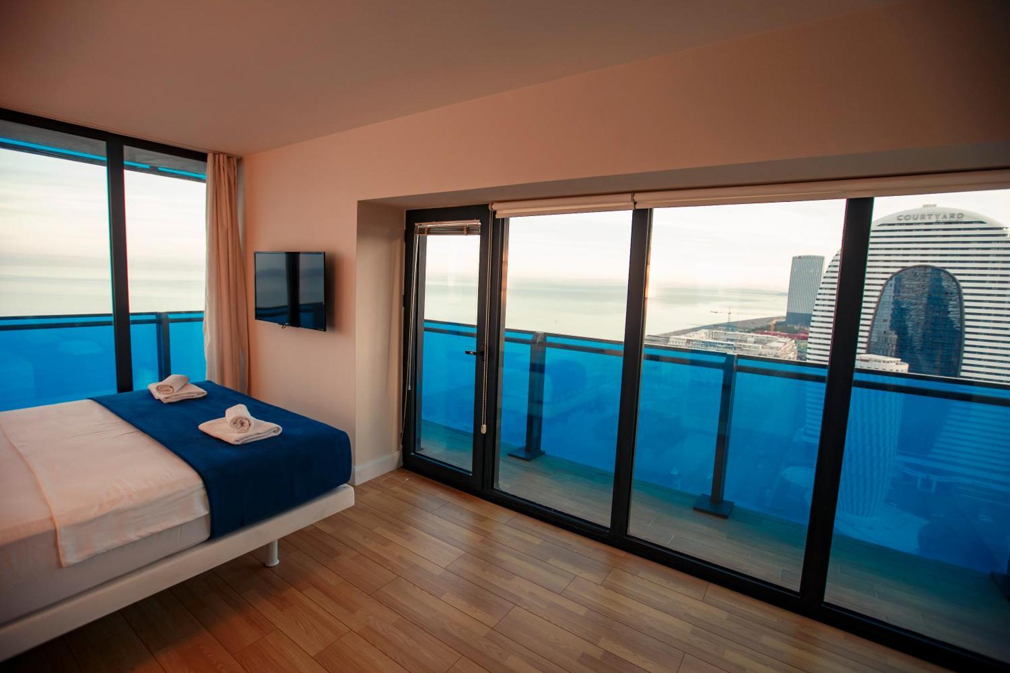 Panorama Orbi Beach Resort Center Suite Batumi Exteriör bild